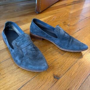 Suede Loafers